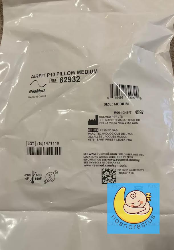 Resmed P10 replacement nasal pillow size medium