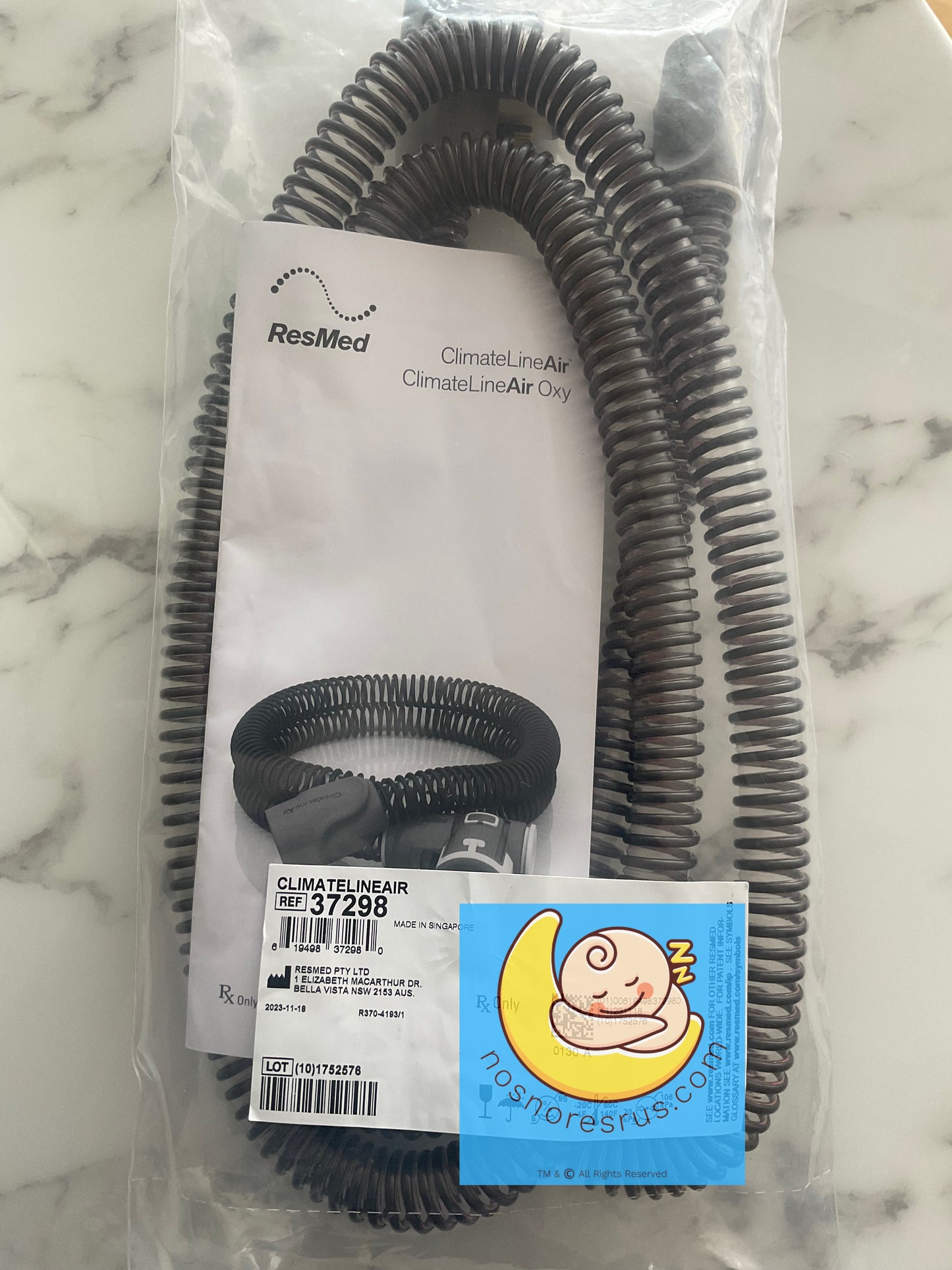 Resmed climateline heated replacement hose  #37298