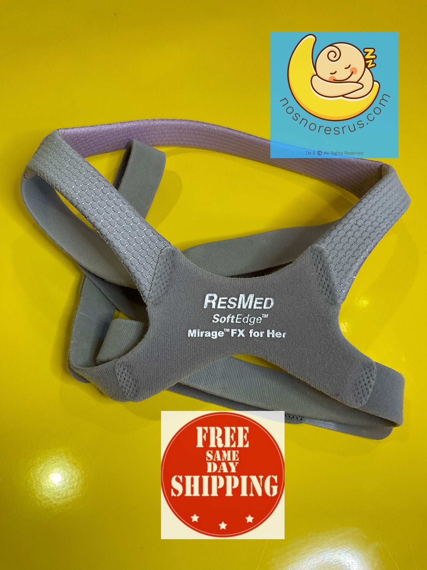 Resmed Mirage FX Replacement headgear for her size medium